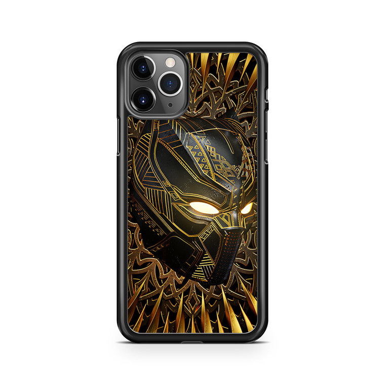 Black Panther Gold Mask iPhone 11 Pro Max Case