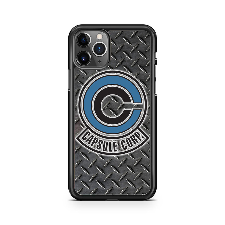 Capsule Corp Metal Logo Dragon Ball Z iPhone 11 Pro Max Case