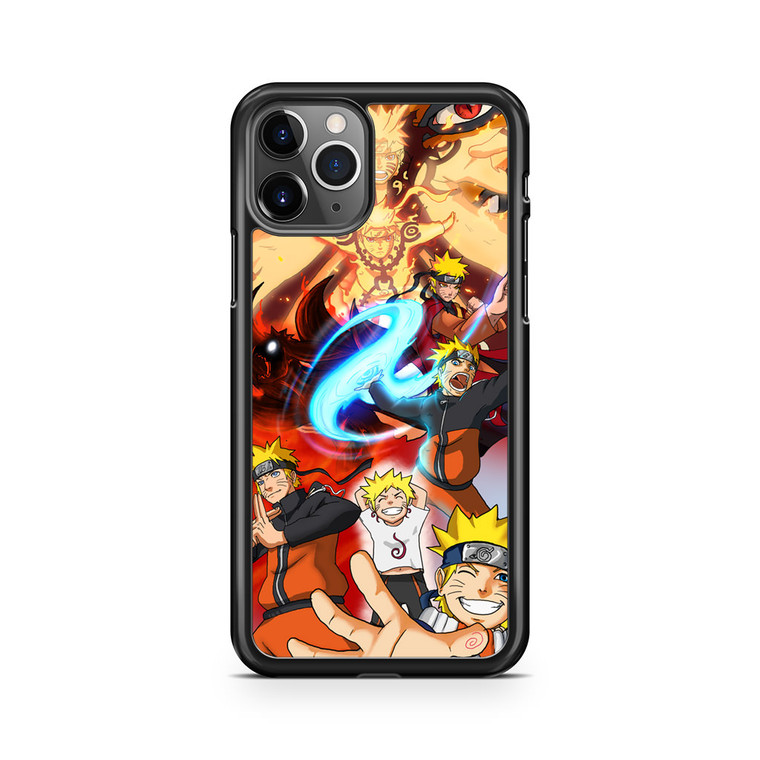 Evolution Of Naruto Uzumaki iPhone 11 Pro Max Case