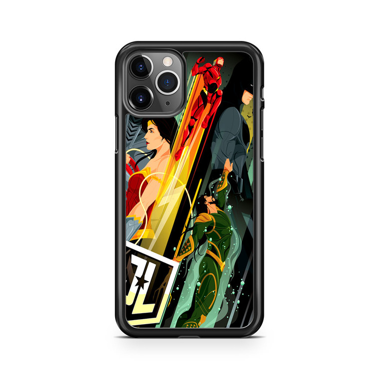 Justice League Poster iPhone 11 Pro Max Case