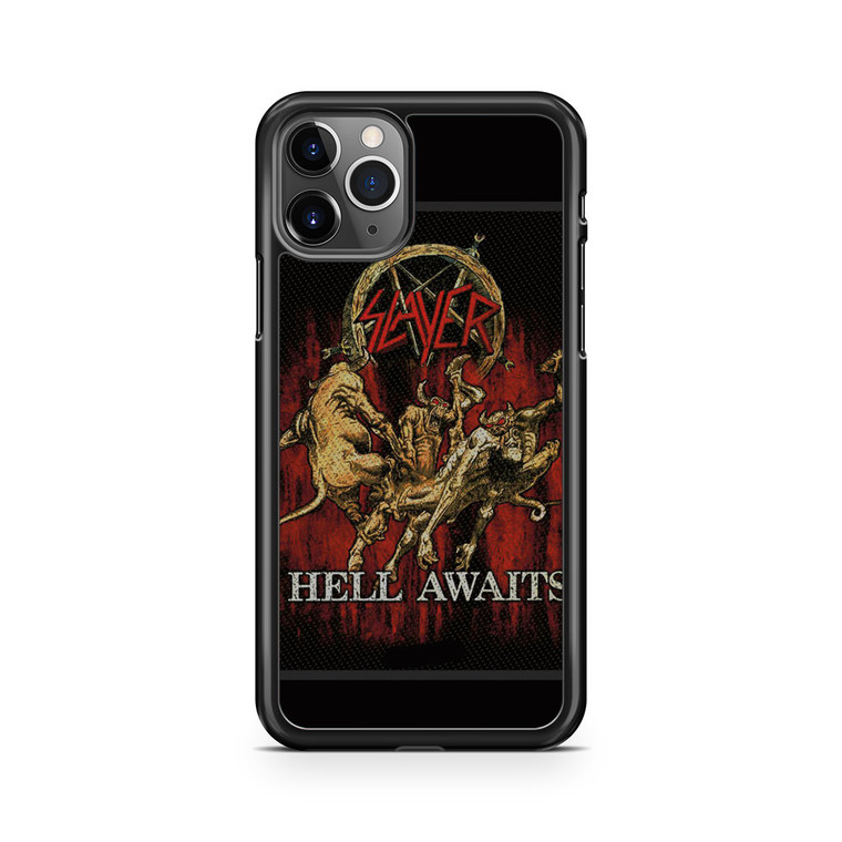 Slayer Hell Awaits Black Metal Band iPhone 11 Pro Max Case