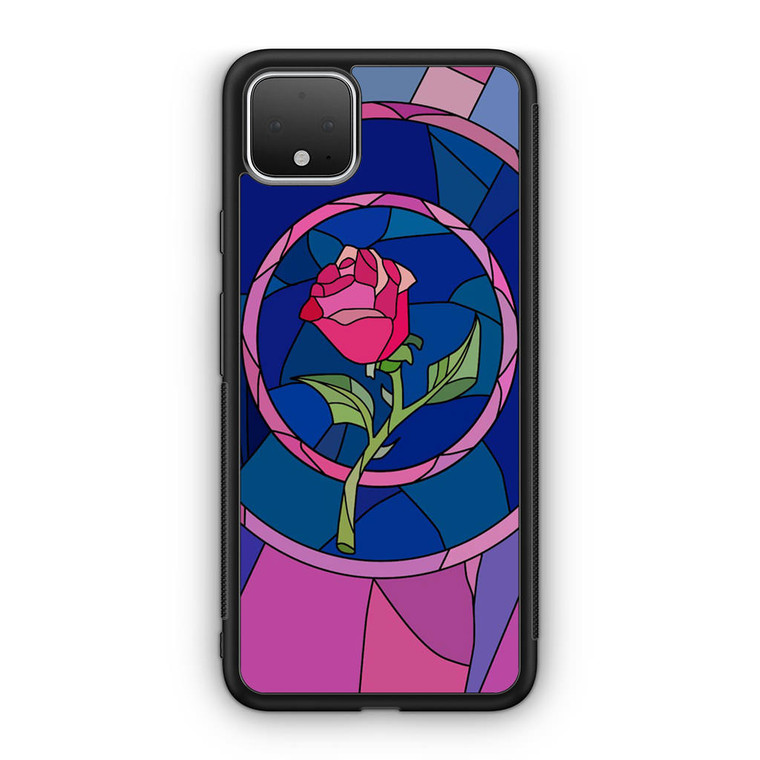 Beauty and The Beast Rose in Glass Google Pixel 4 / 4 XL Case