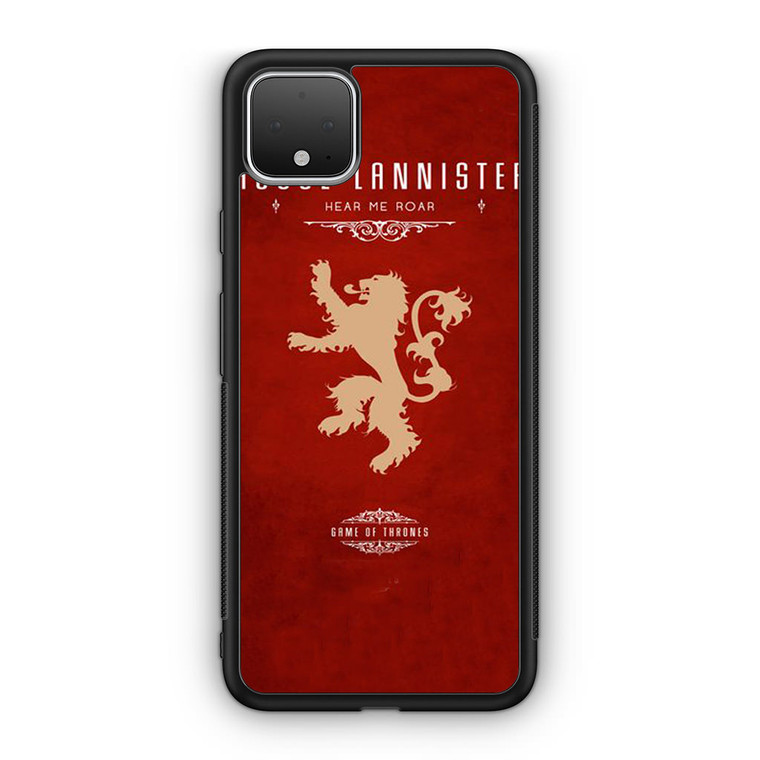 Game Of Thrones - house lannister Google Pixel 4 / 4 XL Case