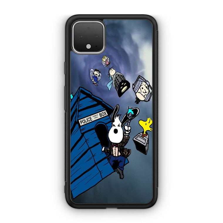 Snoopy Tardis Dr Who Google Pixel 4 / 4 XL Case