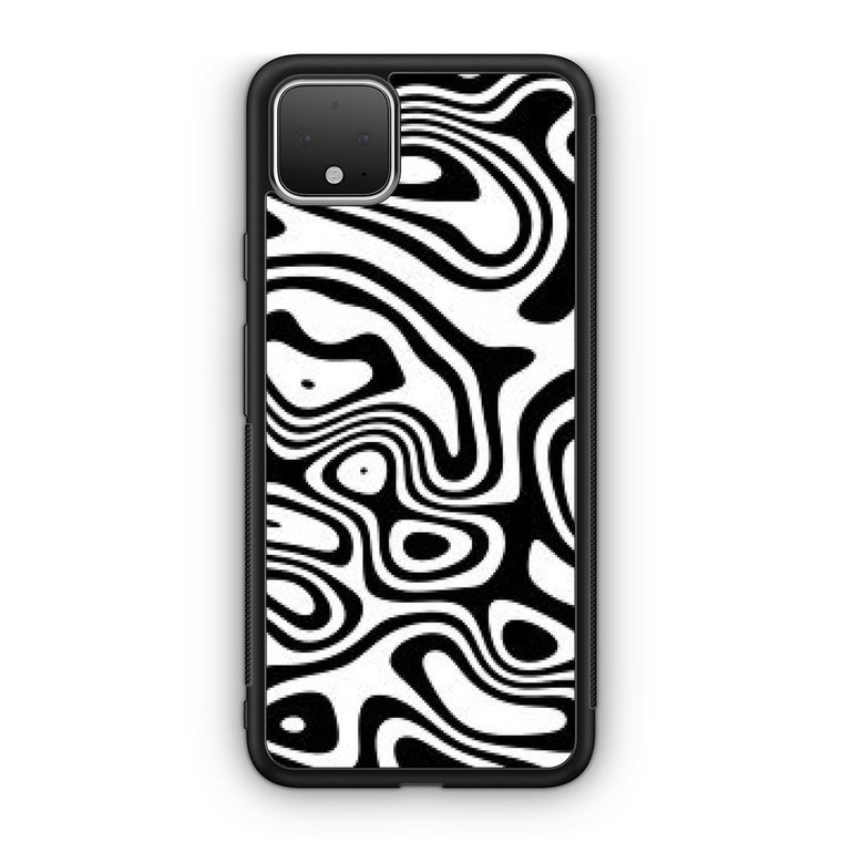 Abstract Black and White Background Google Pixel 4 / 4 XL Case