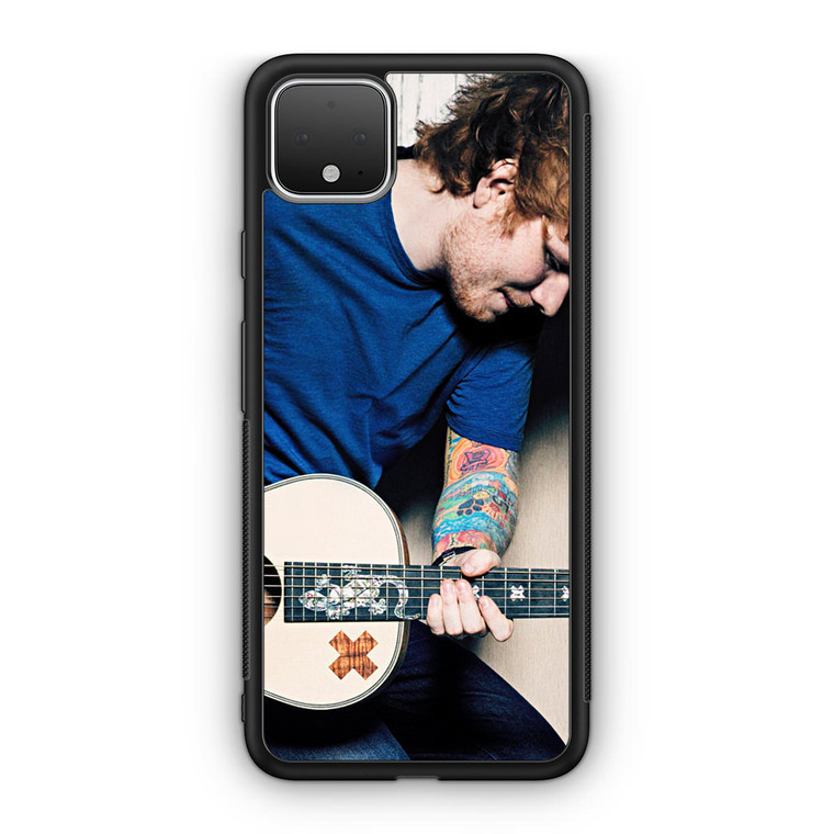Ed Sheeran And His Guitar Google Pixel 4 / 4 XL Case