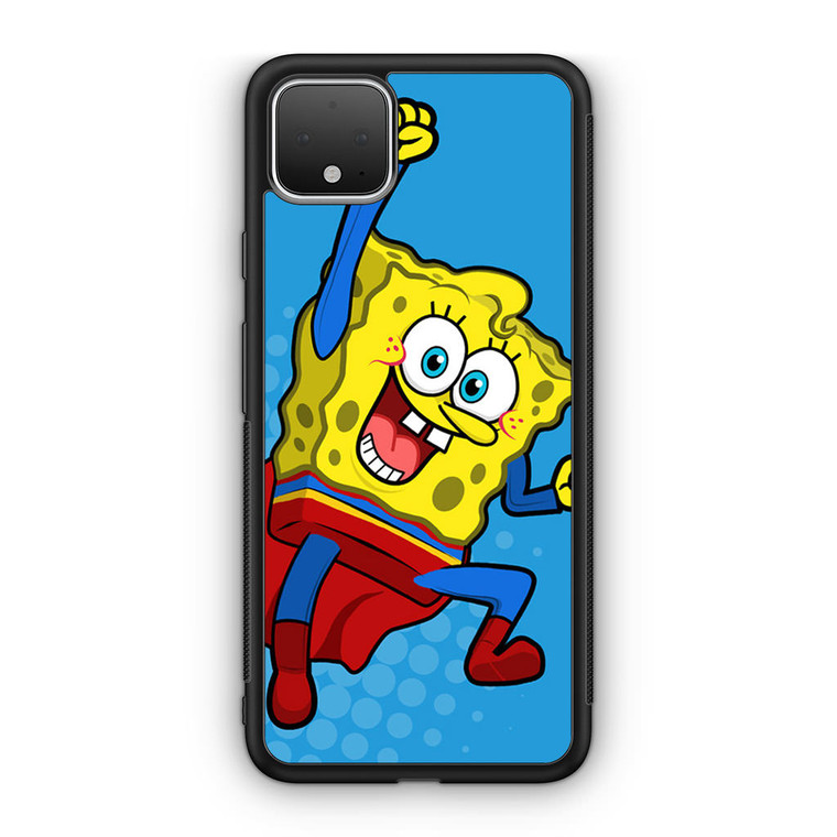 Spongebob Superman Google Pixel 4 / 4 XL Case