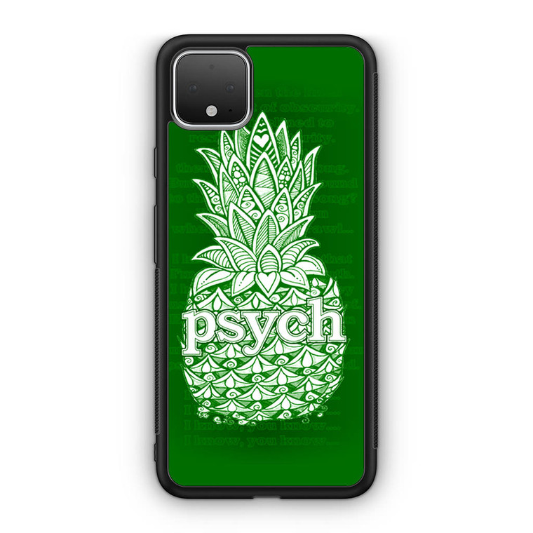 Psych Pineaple Google Pixel 4 / 4 XL Case