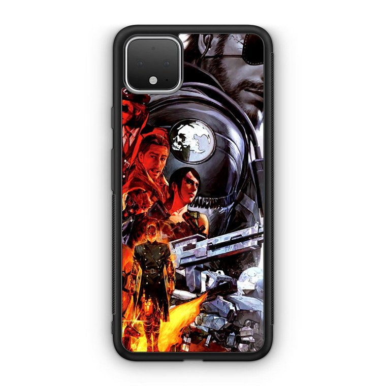 Metal Gear V The Panthom Pain Solid Snake Google Pixel 4 / 4 XL Case