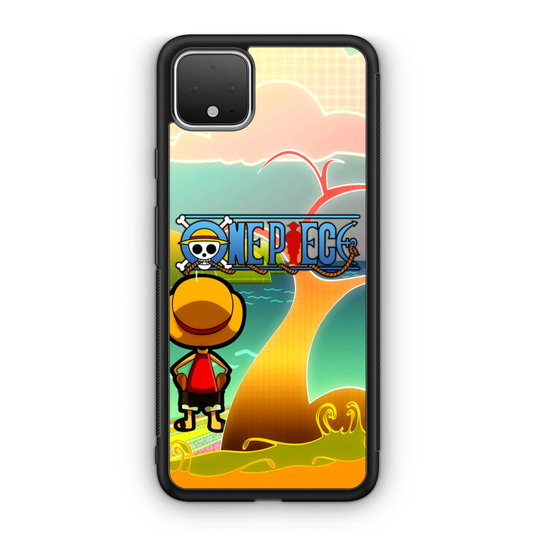 One Piece Chibi Luffy Google Pixel 4 / 4 XL Case
