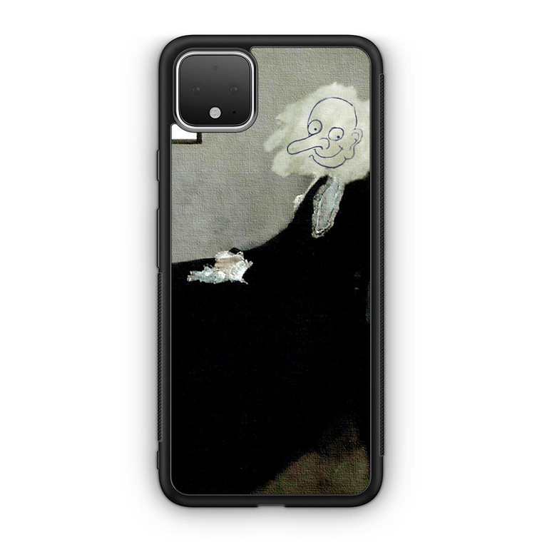 Whistler's Mother Mr. Bean Google Pixel 4 / 4 XL Case