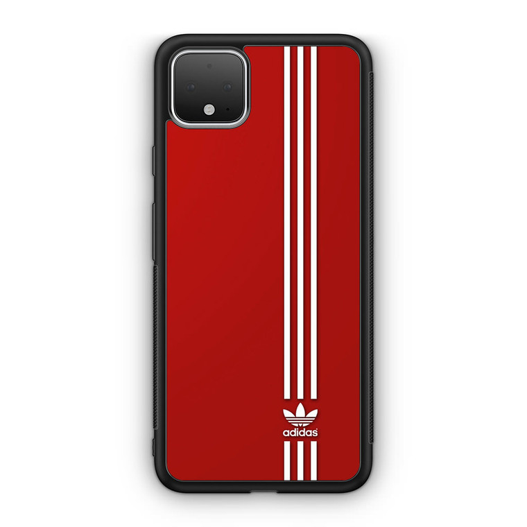 Brand Adidas Red White Sport Google Pixel 4 / 4 XL Case