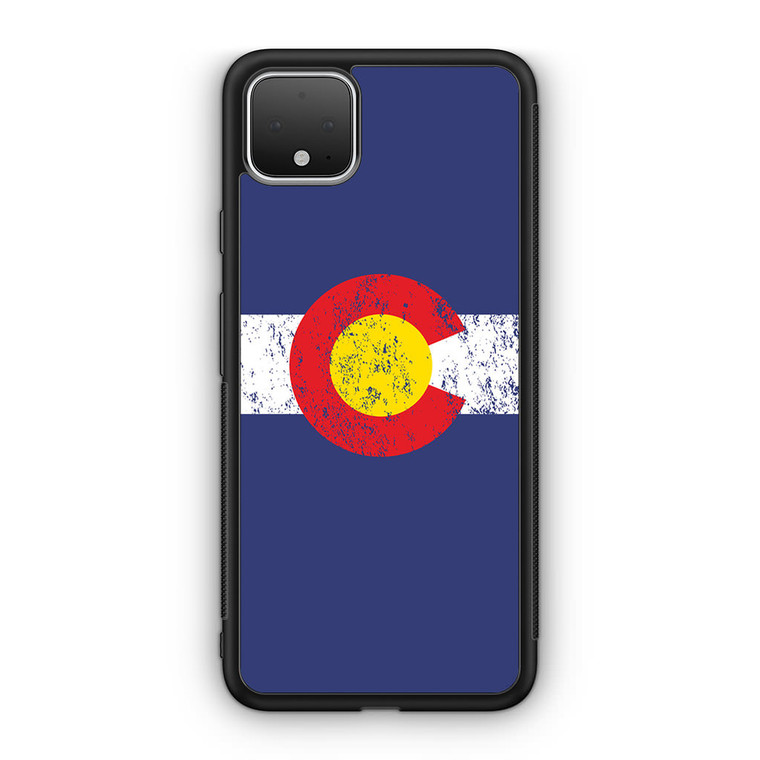 Vintage Colorado Flag Google Pixel 4 / 4 XL Case