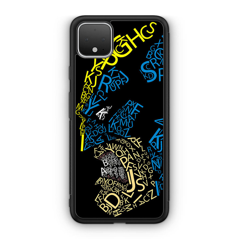 X-Men Wolverine Typograph Google Pixel 4 / 4 XL Case