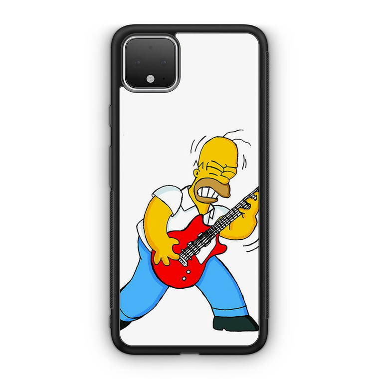 Homer Simpson Guitar Google Pixel 4 / 4 XL Case