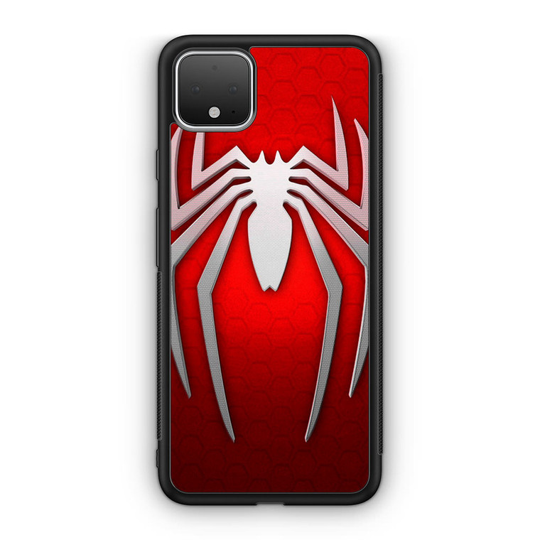 Spiderman Logo Red White Google Pixel 4 / 4 XL Case