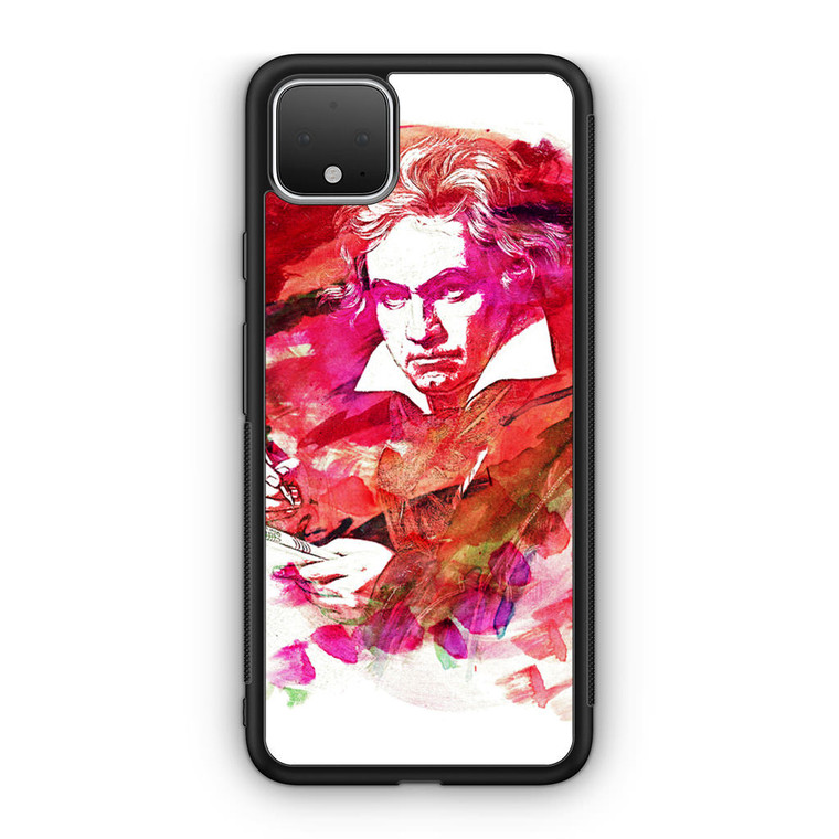 Ludwig Van Beethoven Watercolor Google Pixel 4 / 4 XL Case