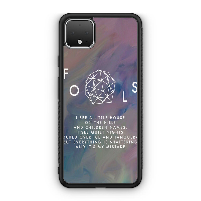 Troye Sivan Fools Lyrics Google Pixel 4 / 4 XL Case