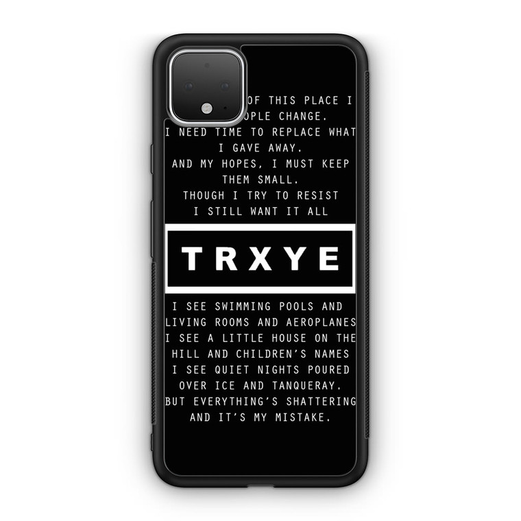 Troye Sivan Lyrics Google Pixel 4 / 4 XL Case