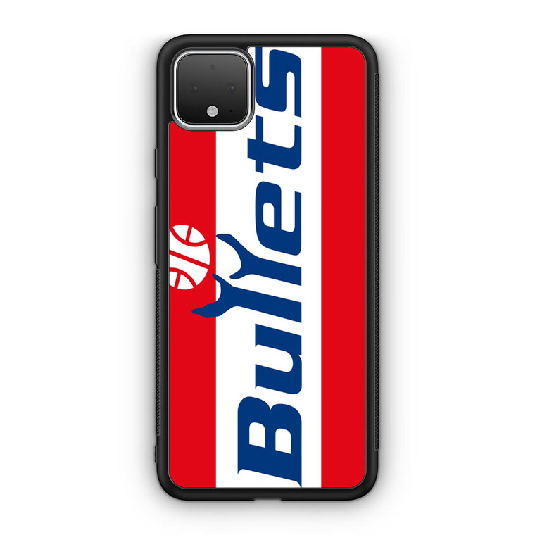 Washington Bullets 1987 Logo Google Pixel 4 / 4 XL Case