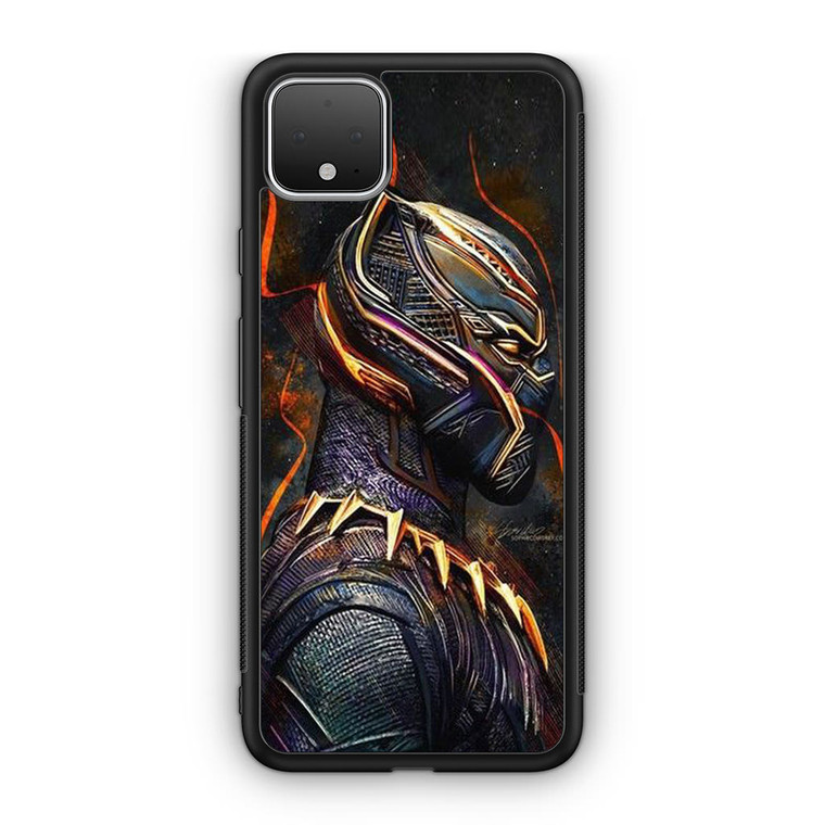 Black Panther Heroes Poster Google Pixel 4 / 4 XL Case