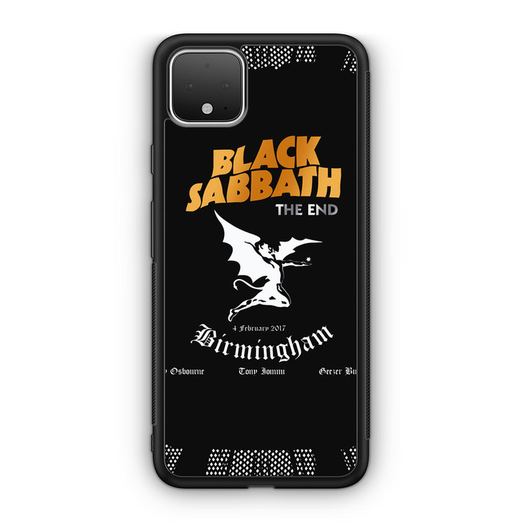 Black Sabbath The End Live Birmingham Google Pixel 4 / 4 XL Case