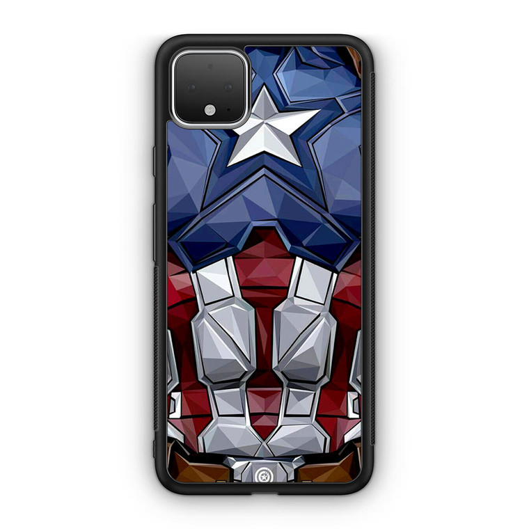 Captain America Comic Costume Google Pixel 4 / 4 XL Case