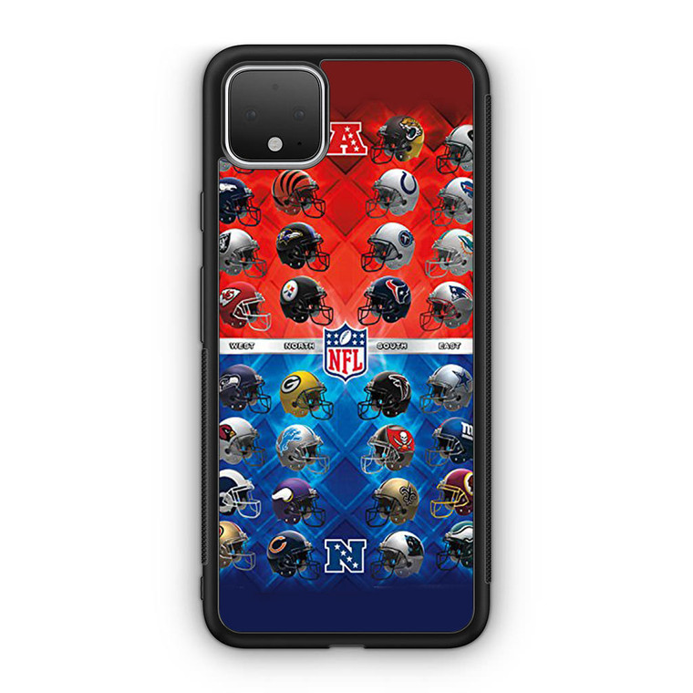 NFL Football Helmets Official Google Pixel 4 / 4 XL Case