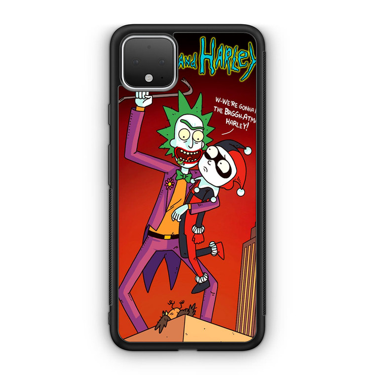 Rick And Morty Joker and Harley Google Pixel 4 / 4 XL Case