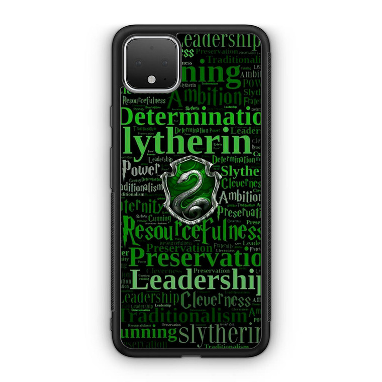Slytherin Quote Logo Google Pixel 4 / 4 XL Case