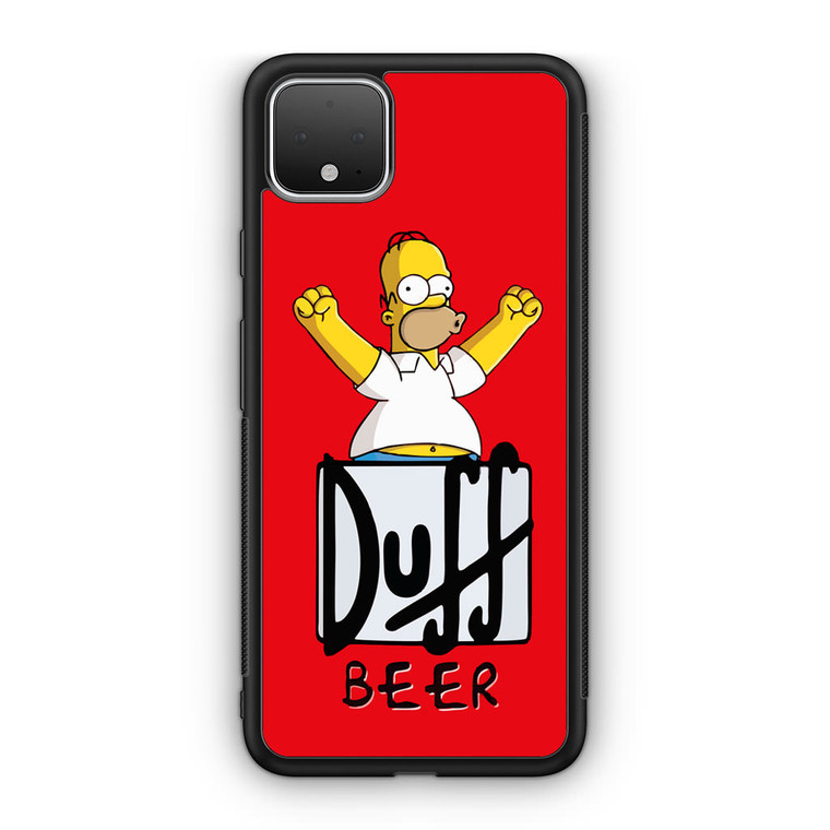 Homer Love Duff Google Pixel 4 / 4 XL Case