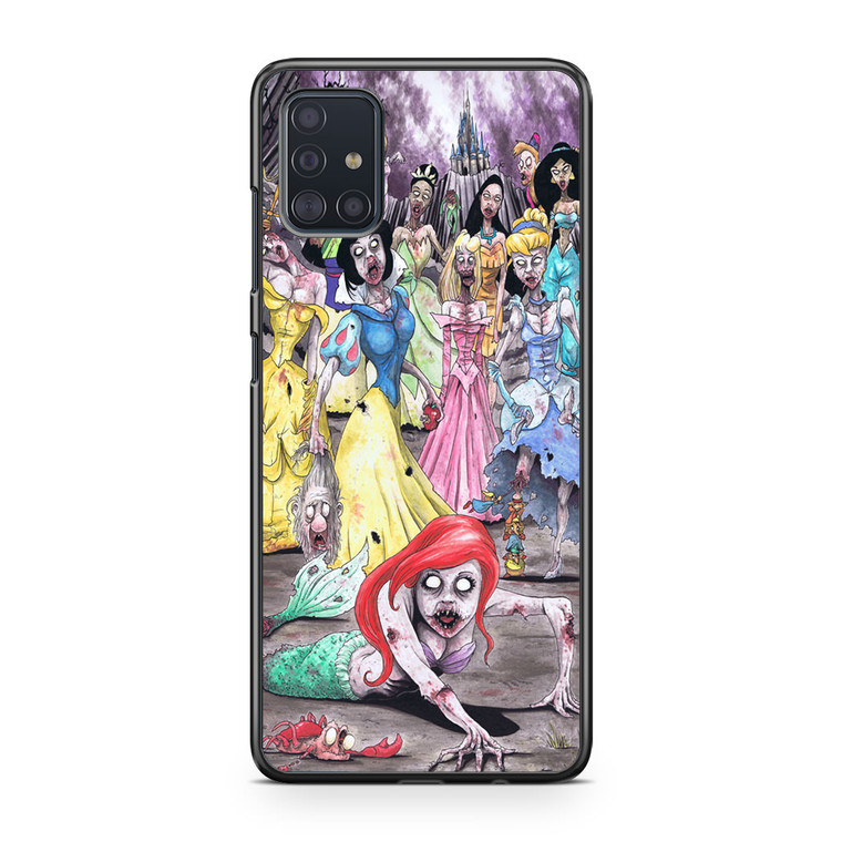 All Princess Disney Zombie Samsung Galaxy A51 Case