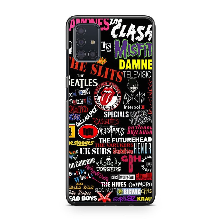 All Band Logo Samsung Galaxy A51 Case