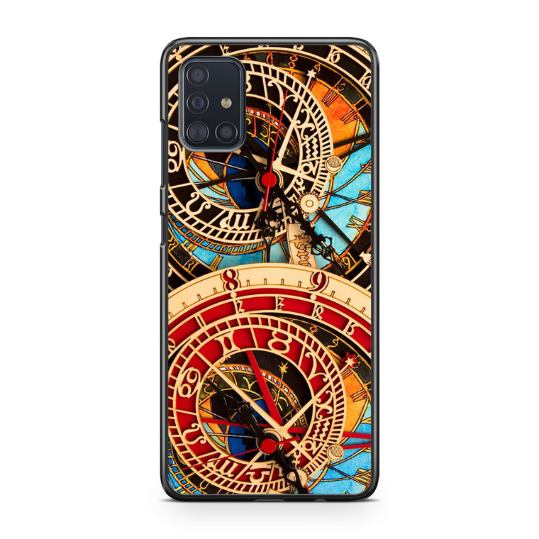 Astronomical Clock Samsung Galaxy A51 Case