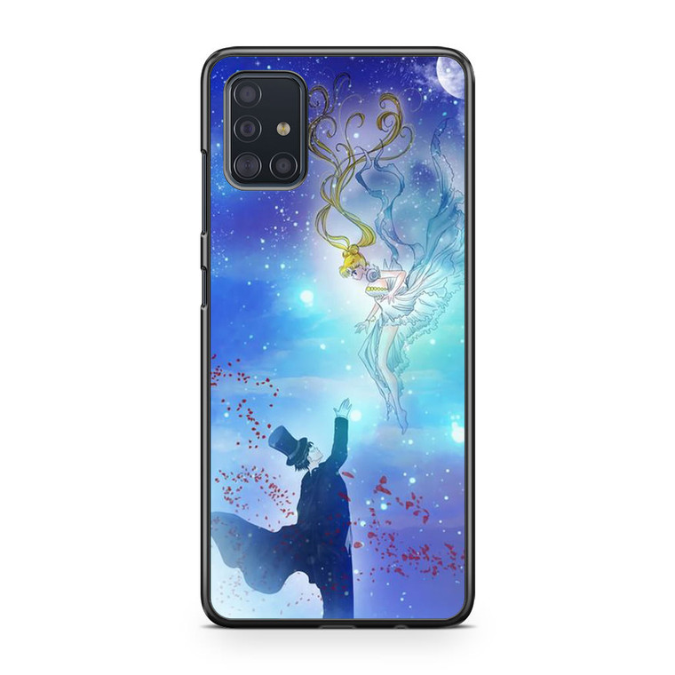 Sailormoon and Tuxedo Samsung Galaxy A51 Case