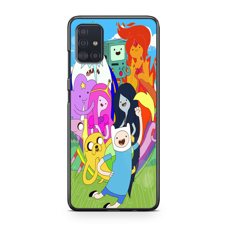 Adventure Time Charactes Samsung Galaxy A51 Case