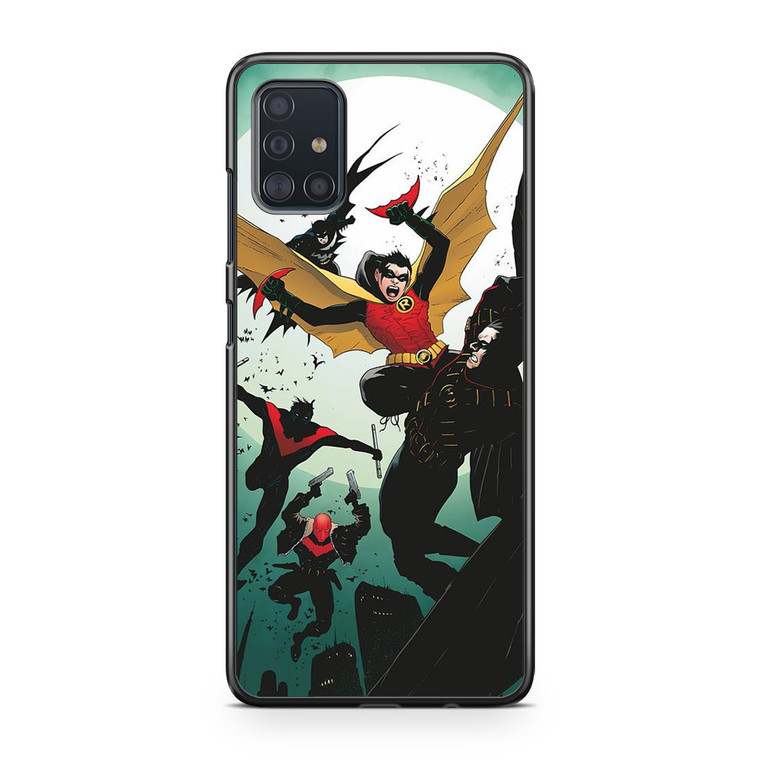 Robin, Red Robin, Red Hood and Nightwing Samsung Galaxy A51 Case
