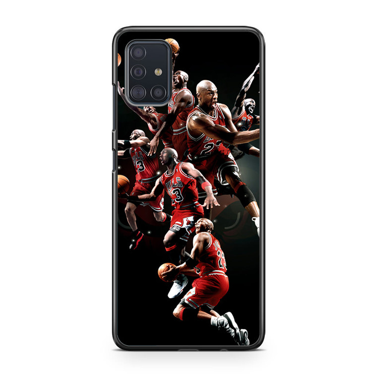 Michael Jordan Samsung Galaxy A51 Case