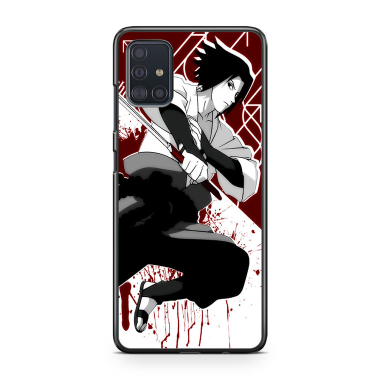 Anime Naruto Sasuke Uchiha Samsung Galaxy A51 Case