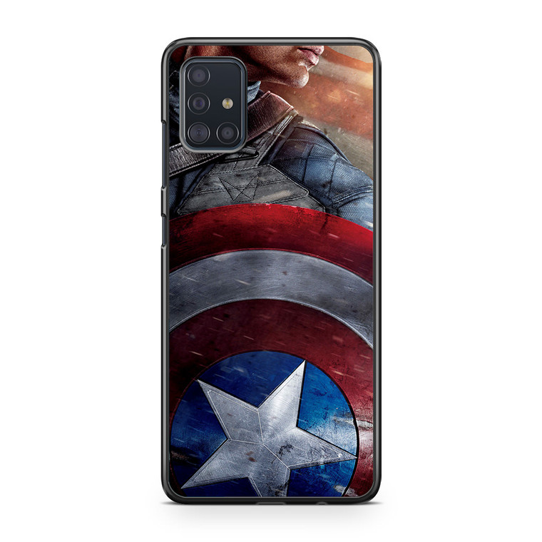 Captain America Poster Samsung Galaxy A51 Case