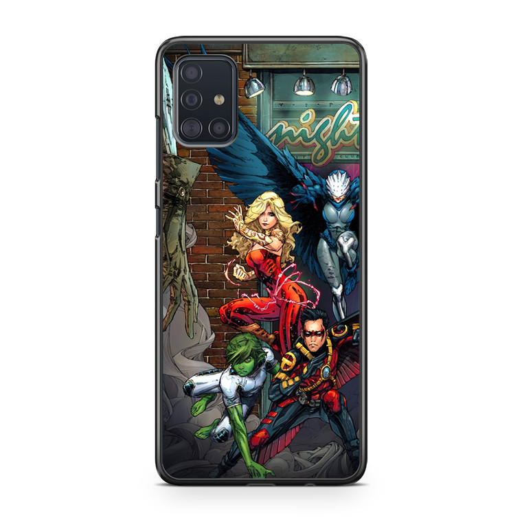 Comics Teen Titans Samsung Galaxy A51 Case