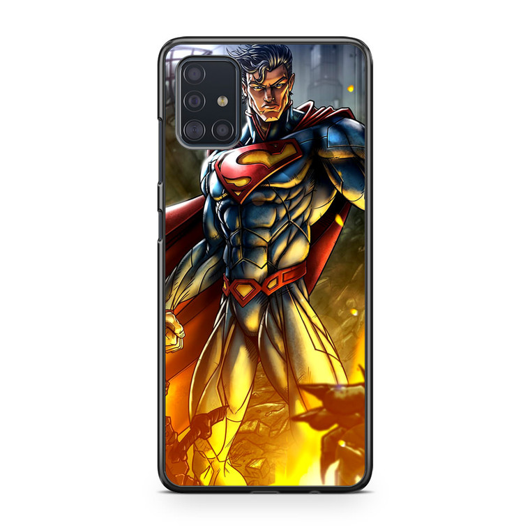 Comics The Man Of Steel Samsung Galaxy A51 Case
