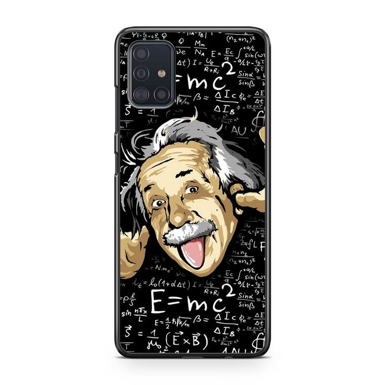 Albert Einstein Formula Samsung Galaxy A51 Case