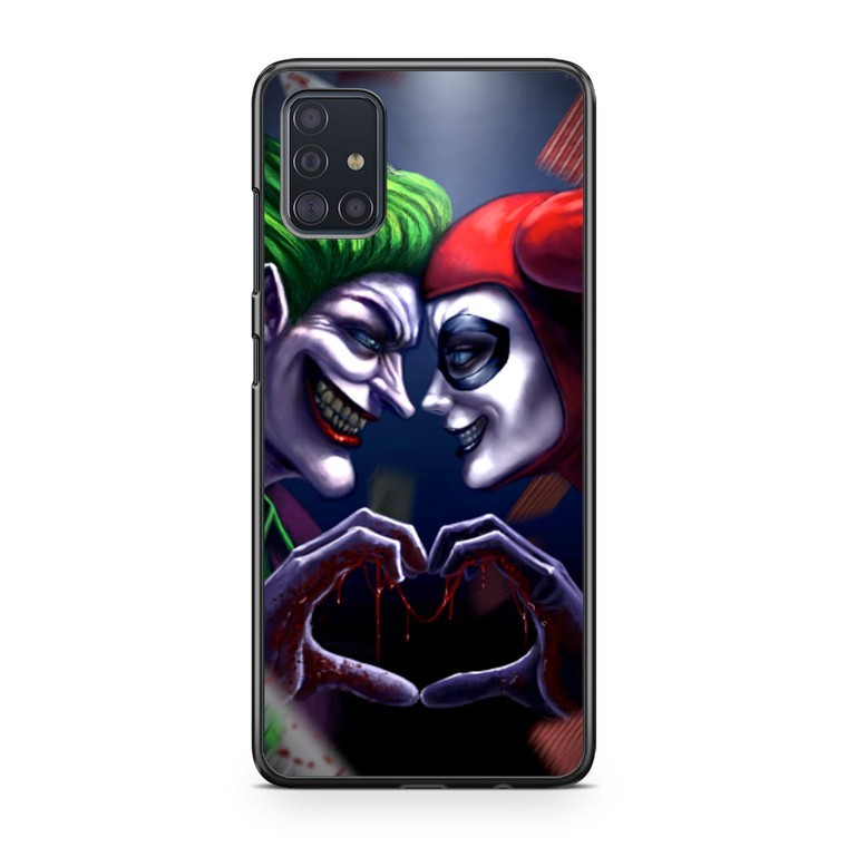 Joker and Harley Quinn Samsung Galaxy A51 Case