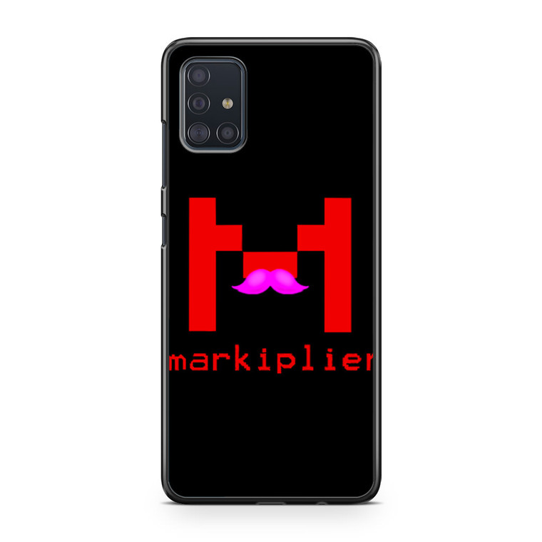 Markiplier Pink Mustache Samsung Galaxy A51 Case