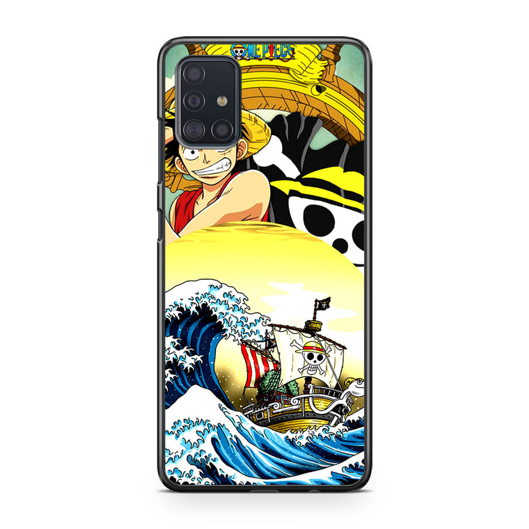 One Piece Luffy The Pirates Samsung Galaxy A51 Case