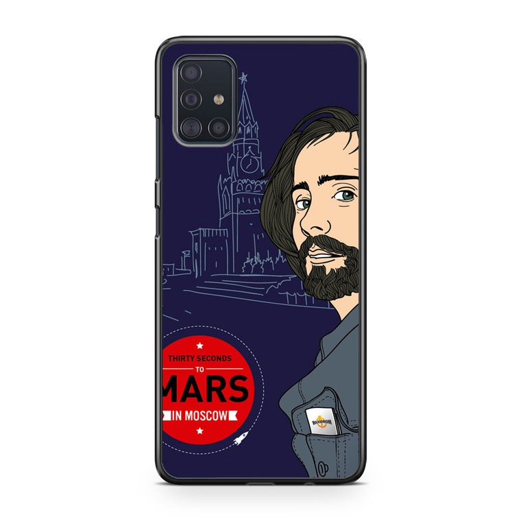 30 Seconds To Mars In Moscow Samsung Galaxy A51 Case