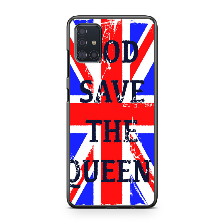 God Save The Queen Samsung Galaxy A51 Case