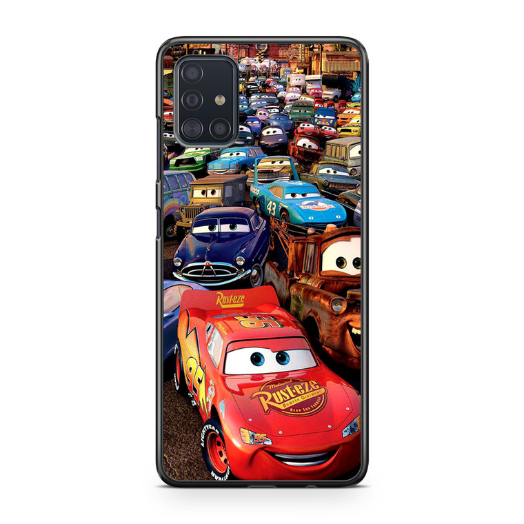 Lightning McQueen Disney Cars Samsung Galaxy A51 Case