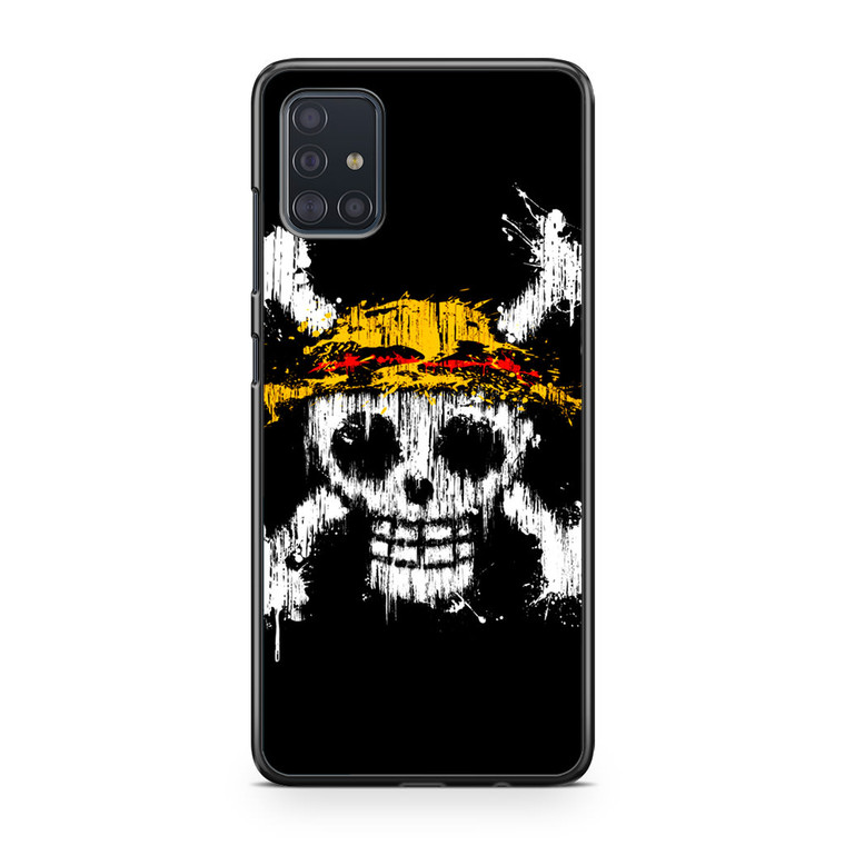 One Piece Skull Samsung Galaxy A51 Case